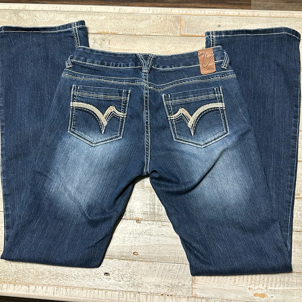 Vanity Jeans Curvy size 28, length 35 Color: Blue